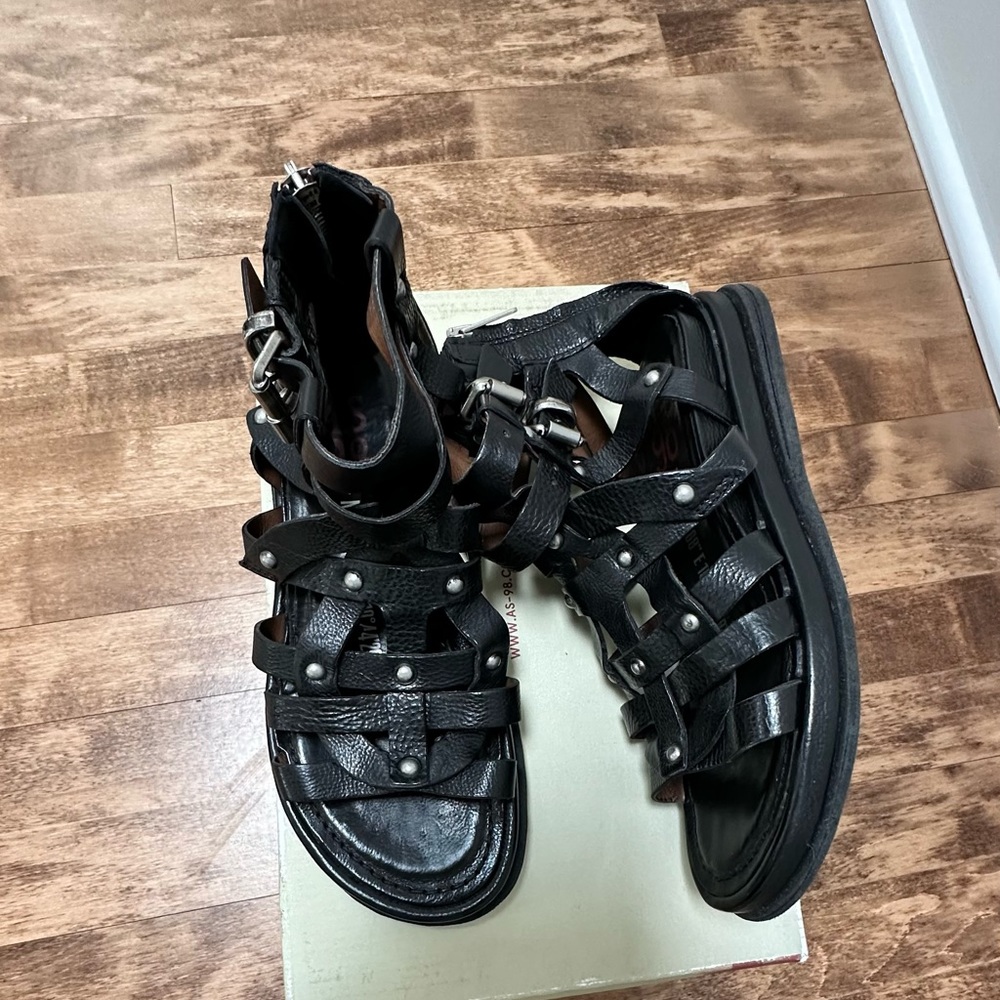 A.S. 98 Strappy "Payen" Sandals Size 36 - NEW